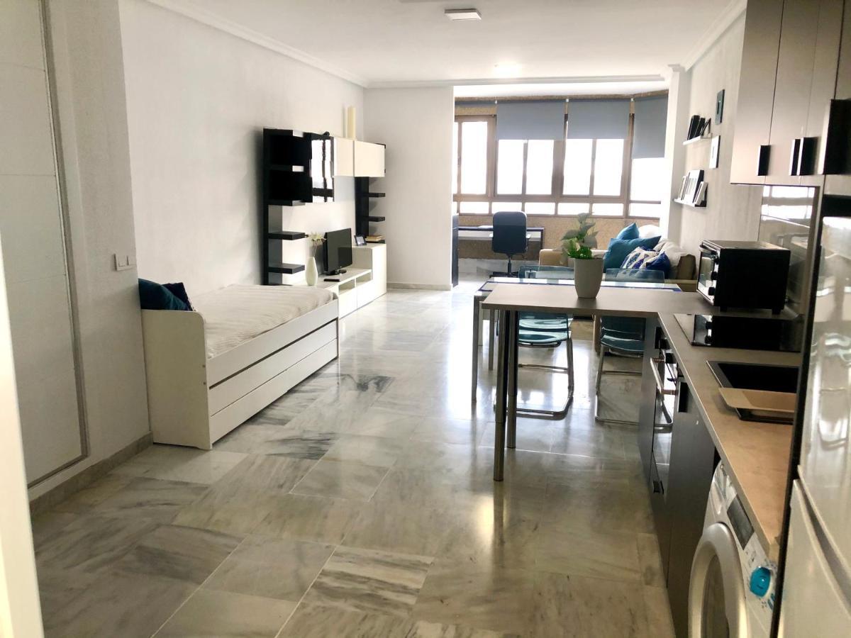 카디스 Gatu Loft Trip 1ª Linea De Playa, Wifi, Aire Acc 아파트 외부 사진