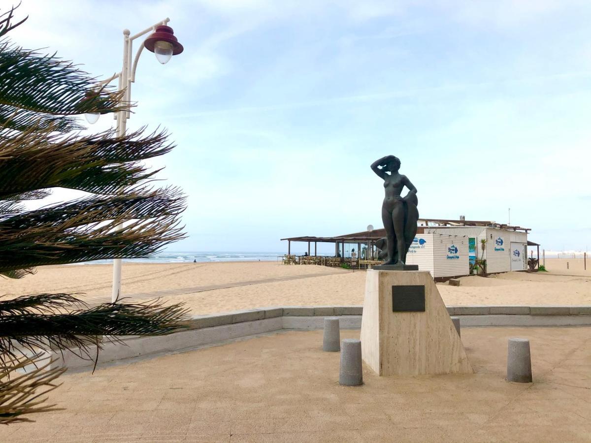 카디스 Gatu Loft Trip 1ª Linea De Playa, Wifi, Aire Acc 아파트 외부 사진